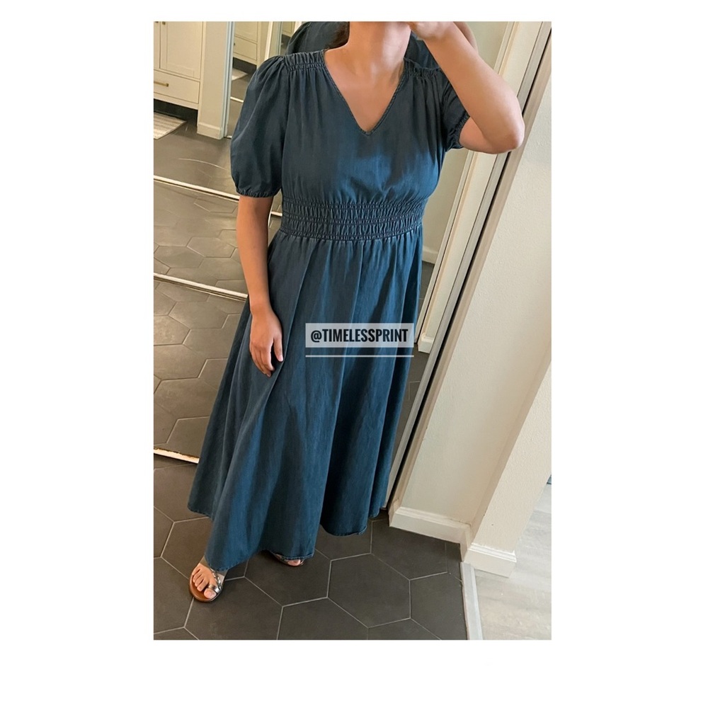 Blue Denim Dress